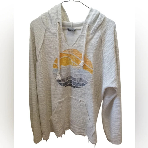 MV Sport Other - MV Sport Baja Bonfire Hoodie Oatmeal "Trout Lake" Size Small Unisex
